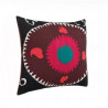 Coussin coton brodé