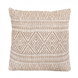 Coussin coton brodé
